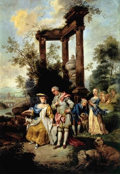 The Goethe Family in Schäfertracht