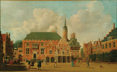 The Grote Markt, Haarlem by Hendrik de Meijer