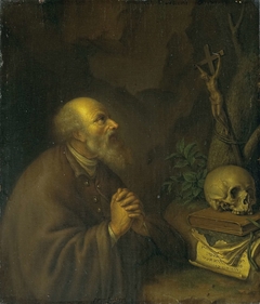 The Hermit by Frans van Mieris II