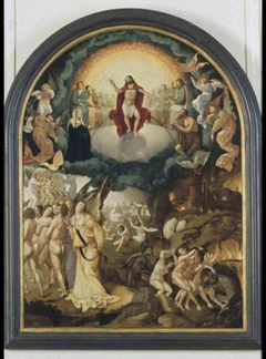 The Last Judgement with Christ as the Judge of the Blessed and the Doomed by Aertgen van Leyden