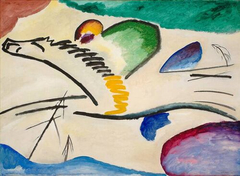 The Lyrical by Wassily Kandinsky