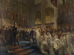 The Marriage of the Duke of Connaught, 13th March 1879 by Sydney Prior Hall