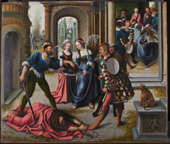 The Martyrdom of Saint John the Baptist by Bernard van Orley