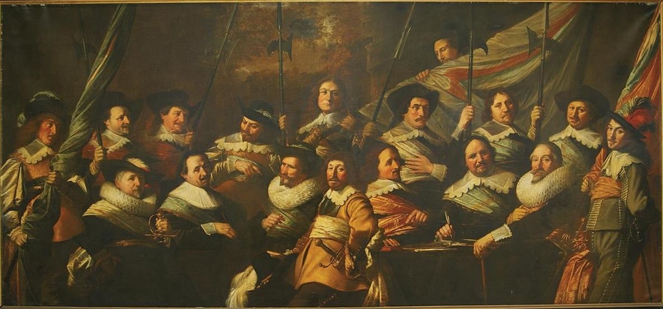 The Officers of the St George Militia Company in 1644