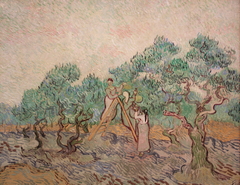 The Olive Orchard by Vincent van Gogh