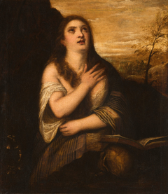The Penitent Magdalene by after Titian