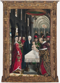 The Presentation in the Temple by Master of the Catholic Kings