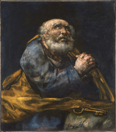 The Repentant St. Peter by Francisco José de Goya