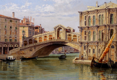 The Rialto Bridge by Antonietta Brandeis