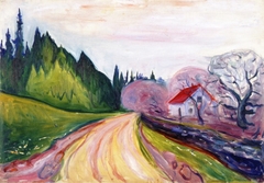 The Road to Borre by Edvard Munch