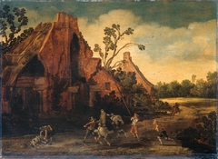 The Robbery by Esaias van de Velde