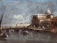 The S. Pietro di Castello in Venice by Francesco Guardi