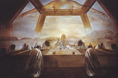The Sacrament of the Last Supper by Salvador Dalí