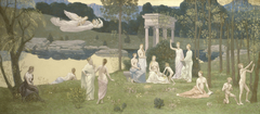The Sacred Grove, Beloved of the Arts and the Muses by Pierre Puvis de Chavannes