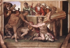 The Sacrifice of Noah by Michelangelo