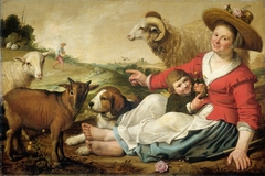 The Shepherdess by Jacob Gerritsz Cuyp