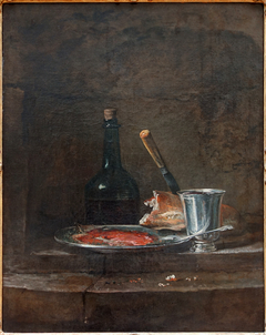 The Silver Goblet by Jean-Baptiste-Siméon Chardin