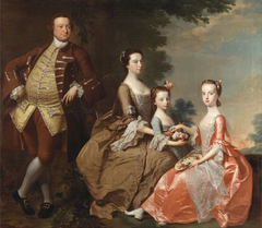 The Thistlethwayte Family by Thomas Hudson