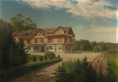 The Villa Hohenlohe by August Becker
