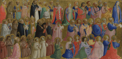 The Virgin Mary with the Apostles and Other Saints