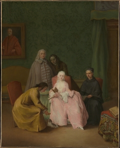 The Visit by Pietro Longhi