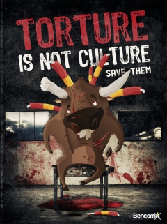 TORTURE IS NOT CULTURE by Miguel Bencomo