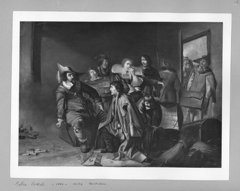 Travellers interrogated by an offiece by Pieter Codde