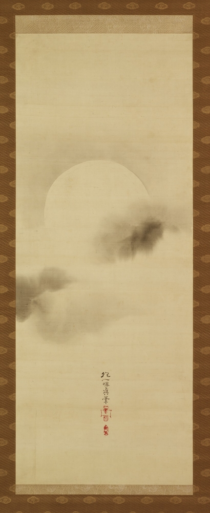 Triptych of the Seasons: Moon Among Clouds