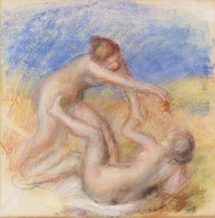 Two Nudes by Auguste Renoir