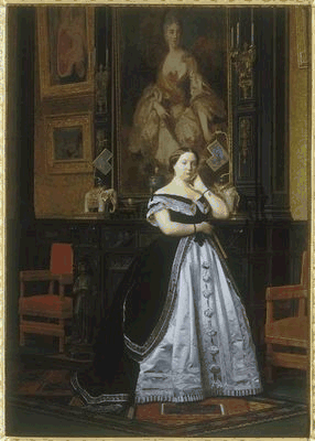 Portrait of Baroness Nathaniel de Rothschild