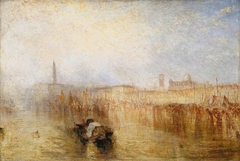 Venice Quay, Ducal Palace by J. M. W. Turner