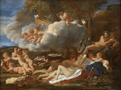 Venus and Adonis by Nicolas Poussin