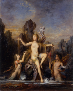 Venus Rising from the Sea by Gustave Moreau