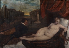 Venus with an Organist by Anonymous