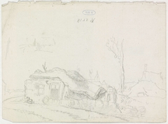 Verwoest huis, 1809 by Cornelis van Hardenbergh