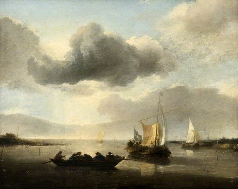 Vessels in the Mouth of a River