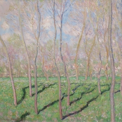 View of Bennecourt by Claude Monet