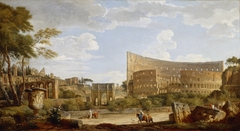 View of the Colosseum by Giovanni Paolo Panini