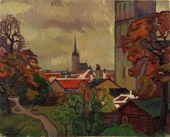 View on Tallinn by Nikolai Triik