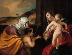 Virgin and Child with Saint Elizabeth and the Infant Saint John the Baptist by Jacques Blanchard
