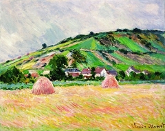 Vue de Giverny by Claude Monet
