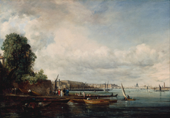 Waterloo Bridge by John Constable