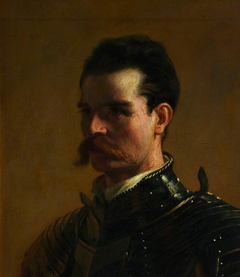 William Black, 1841 - 1898. Novelist (Study for A knight of the seventeenth century in Glasgow Art Gallery)