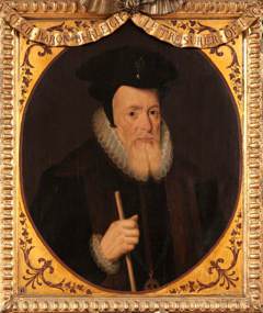 William Cecil, 1st Baron Burghley (1520-1598) (after Marcus Geeraerts the elder) by Unknown Artist