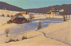 Winter in the Black Forest by Hermann Dischler