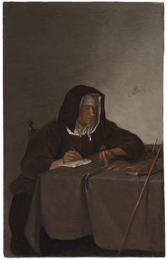 Woman Counting Coins by Jan Steen