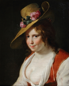 young Shepherdess by Paulus Moreelse