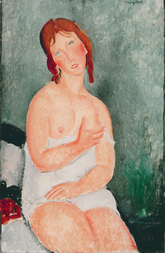 Young Woman in a Shirt by Amedeo Modigliani