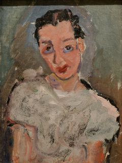 Young Woman in a White Blouse